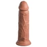 Kép 5/7 - 8" Dual Density Silicone Cock  Tan