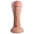 Kép 5/8 - 6" Dual Density Vibrating Silicone Cock  Light