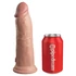 Kép 6/8 - 8" Dual Density Vibrating Silicone Cock  Light