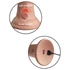 Kép 8/8 - 8" Dual Density Vibrating Silicone Cock  Light