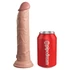Kép 6/9 - 9" Dual Density Vibrating Silicone Cock with Remote  Light