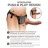 Kép 7/11 - Comfy Silicone Body Dock Kit Black/ Dark Brown
