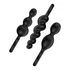 Kép 4/4 - Satisfyer Booty Call (Set of 3) Black