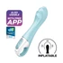 Kép 7/7 - Air Pump Vibrator 5+ blue