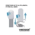 Kép 10/10 - VIBEGGS - Candy Curves - Vibrating Masturbation Sleeve - White