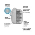 Kép 9/11 - VIBEGGS - Ribs Delight - Vibrating Masturbation Sleeve - White