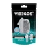 Kép 1/10 - VIBEGGS - Naughty Nubs - Vibrating Masturbation Sleeve - White