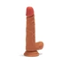 Kép 4/6 - XMEN 7.6 inch Double Layer Silicon Dildo Brown