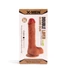 Kép 1/6 - X-MEN 8.3 inch Double Layer Silicone Dildo Brown