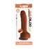 Kép 1/6 - X-MEN 8.8 inch Dual Layered Dildo Brown