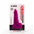 Kép 1/6 - X-MEN 8.5" Dildo Colours Pleasure Black 5
