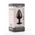 Kép 2/6 - X-MEN Secret Shine Metal Butt Plug Gun Colour S