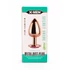 Kép 1/6 - X-MEN Secret Shade Metal Butt Plug Rose S