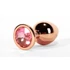 Kép 5/6 - X-MEN Secret Shade Metal Butt Plug Rose M