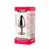 Kép 2/6 - X-MEN Secret Shade Metal Butt Plug Red M