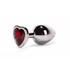 Kép 5/6 - X-MEN Secret Shade Metal Butt Plug Red M