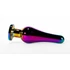 Kép 2/7 - X-MEN Secret Shine Metal Butt Plug Rainbow M