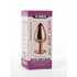 Kép 1/5 - X-MEN Secret Shine Metal Butt Plug Rose Gold Heart L