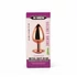 Kép 2/5 - X-MEN Secret Shine Metal Butt Plug Rose Gold Heart L