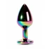 Kép 2/5 - X-MEN Secret Shine Metal Butt Plug Rainbow L