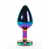 Kép 3/7 - X-MEN Secret Shine Metal Butt Plug Rainbowheart L