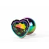 Kép 6/7 - X-MEN Secret Shine Metal Butt Plug Rainbowheart L