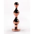 Kép 3/4 - X-Men Secret Shine Booty Call Metal Butt Plug with Gem Gold M