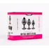 Kép 2/6 - X-MEN Secret Shine Jewelled Base Metal Blug Plug Set Black