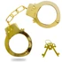 Kép 1/4 - Fun Cuffs – arany fém bilincsek izgalmas élményekhez